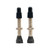 Stan's Brass Tubeless Valve Stems | Presta, Removable Core, Pair AS0289