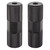 Black Ops Alloy Knurled Pro 3/8in Axle Pegs Pair for BMX and Freestyle 92982