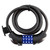 Sunlite Weatherproof Combo Bike Lock LED Light and Zinc Alloy Body 39500
