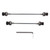 Sunlite Lightnin' Skewer Set - Cro-Mo Road Hub Locking Skewers 37006