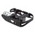 MKS AR-2 Road Cage Pedals - Lightweight Alloy, Chromoly Spindle AR-2 Black