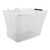 Sunlite Steel Mesh Lift-Off Front Bicycle Basket - White, 14.5x8.5x7" 90063