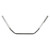 Wald Cruiser Handlebar 28in Steel Chrome, 7/8in Rise and Clamp 828