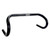 Sunlite 26mm Aluminum Road Bar 420mm, Upsweep Rise, Black 34127