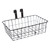 Wald 137 Steel Front Bicycle Basket - Durable Powder-Coated Handlebar Mount 137GB