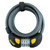 OnGuard Doberman Lighted Combination Cable Lock 6' x 12mm Coiled Cable Gray 8031GLO
