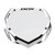 BOX Two Number Plate Large Silver and Chrome Color Fast 3D Injection Molding BX-NP16CHRLG-SL
