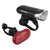 CatEye LED Bike Light Set HL-EL135 and Omni3 Taillight 8900151