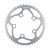 Origin8 44T Alloy Chainring - CNC Machined AL6061, 8/9-Speed, Silver 21668