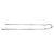 Sunlite Chrome Lowrider Sissy Bar 36in Schwinn Clamps 49157
