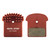 Koolstop D635K Organic Brake Pads Aluminum Finned Backing for Shimano and FSA KS-D635K