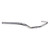 Origin8 Citi Classic 25.4mm Stainless Steel Urban Riser Handlebar 34143