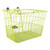 Sunlite Mesh Bottom Lift-Off Handlebar Basket - Steel, Lime Green 80571