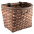 Sunlite Wooden Classic Bicycle Basket - Beech Wood and Leather Straps 90407