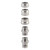 Wahoo KICKR Thru Axle Adapter Kit for 12x142/148 Bike Compatibility WFKICKRTHRUAXLEKIT