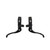 Origin8 Cross Top Mount Brake Levers, Forged AL6061-T6, Short Pull Pair 120241