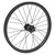 16in Alloy Juvenile Bike Front Wheel Steel Hub and Black Rim 641088
