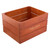 Wooden City Crate for Bikes - Rich Cedar Rear Rack Storage 90436