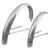 Sunlite Cruiser Steel Fender Pair 24x68mm for Cruiser Bikes 290623