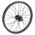 16-Inch Alloy Juvenile Rear Wheel Black Rim and Steel Hub 641090