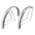 Sunlite Cruiser Full Cruiser Pair 26` x 75mm Chrome 29083