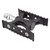 MKS Touring Lite Platform Pedals - Lightweight Alloy Cage, Sealed Bearings TOURING-LITE Black