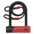Abus Ultimate 420K Mini + Cobra U-Lock, 14mm Hardened Steel, Sold Secure Gold, Red 40588