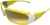 Forceflex Floating Sunglasses - Yellow/White - Yellow Mirror Lens FFS-09084-060