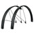 SKS B56 Bluemels Style Full Coverage Aluminum Fender Set - 700c, Matte Black 11835