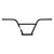 Rant NSIXTY 4-Piece BMX Handlebar, Chromoly, 22.2mm Rise and Back Sweep 403-18101 9.0