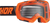 Thor Regiment Goggle - Flo Orange/Black - Clear Lens 2601-2802
