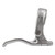 Alienation Fulcrum Levers Silver - CNC Machined 6061-T6, Smooth Pull 121417