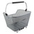 Racktime Baskit Deluxe Aluminum Steel Bike Basket - Versatile, Lightweight, Easy-Install 13017