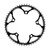 Sunrace 53T Aluminum RX0 Chainring for Road and MTB 10-Speed CRRX0.5301.100