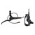 Clarks SYNC-4E Hydraulic Rear Post/IS Brake for E-Bikes, 4-Piston, Mineral Oil SYNC-4-R-160-AMROW-NOROTOR