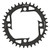 46t Black Aluminum E-Bike Chainring for Bosch Gen 4 MegaTooth Technology 38000409012050