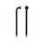DT Swiss Champion Spoke 2.34mm 250mm J-bend Black Straight Gauge Individual SCH023250S0100