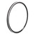 Velocity Chukker 700C Bike Rim - 40H MSW Black Aluminum Construct 3900M-62240
