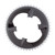 SRAM Rival 48T Outer Chainring 107mm 12-Speed Aluminum Black 00.6218.029.000