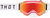 Thor Ascend Ltd Goggle - Synth - White - Lemon/Red-Orange Mirror Lens 2601-4025