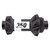 DT Swiss 350 Front MTB Hub, 28H, Straight Pull, 100x15mm, CenterLock Brake Black H35PACIXR28SA8977S