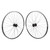 700c WEI LP18 Bicycle Wheel Set 9-10mm Thru Axle and Black Alloy Rims 71257