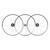 24in Steel Trike Wheel Set 1.75 Rim and Hub, Silver 670264