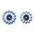 Kogel Hybrid Ceramic 12T/14T Shimano M9200 Derailleur Pulley PUL-1214-9200-R-BLUE