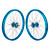 Se Bikes J24SG 20-Inch Wheelset | Blue Aluminum Clincher Sealed Bearings 4432