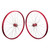 Black Ops DW1.1 29-Inch Wheelset MX1100 Sealed Hubs and Red Anodized Finish 741758