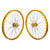Se Bikes J24SG 24-Inch Gold Clincher Wheelset Sealed Bearings 4438
