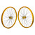 SE Bikes J24SG 26in Gold Wheelset Sealed Bearings and Clincher Rim 4443