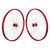 SE Bikes J24SG 29-Inch Wheelset Sealed Bearings and Red Aluminum Rims 4446