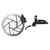 SRAM Maven Silver 4-Piston Disc Brake | Aluminum Lever, Post Mount 00.5018.258.001
